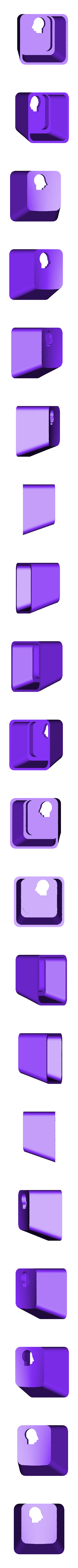 key_voice2.stl Key cap