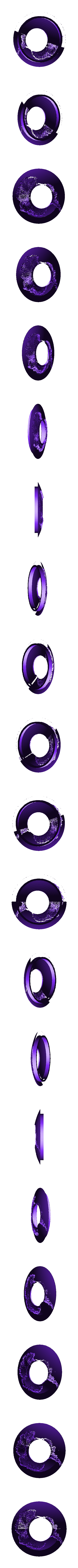 down part+ union.stl World Tischlampe