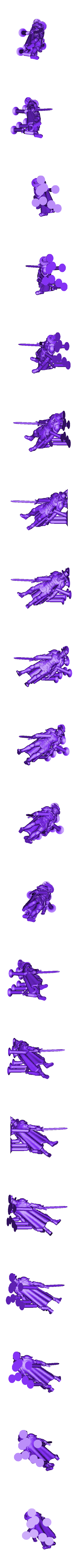 CaptainOfTheGuardSupport.stl Gloomhaven Captain of the Guard