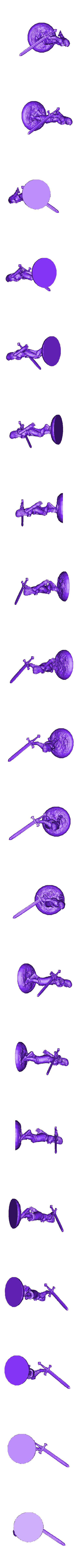 ladyknight_lunge_1knightsword.stl Lady Knights (multiple poses)