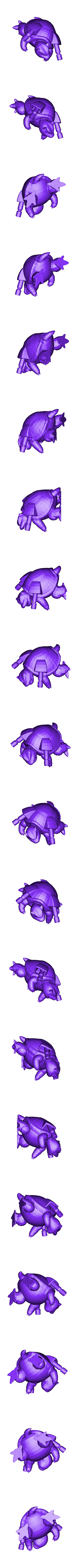 blastoise.stl 小精灵