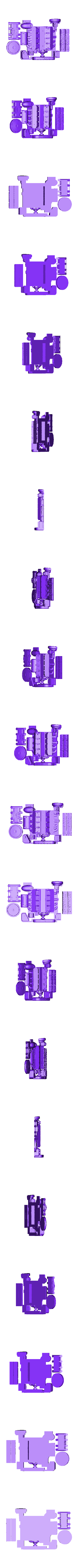 engine bay chevy.stl Engine bay Chevrolet