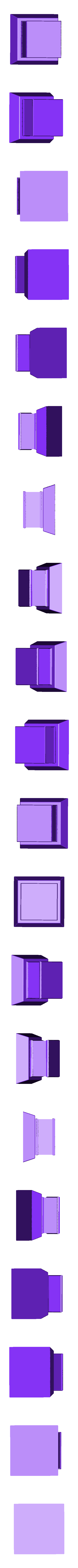 Base_quadrata.stl Pedestal for statue