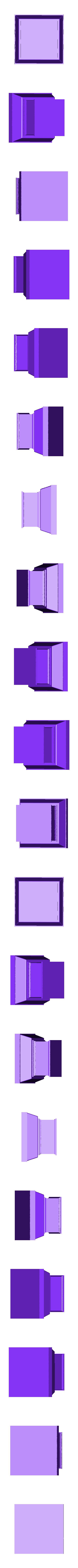 Base_quadrata_001.stl Pedestal for statue