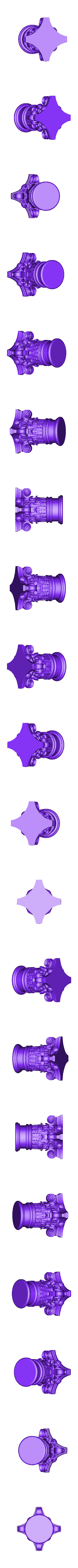 Base_rotonda_001.stl Pedestal for statue