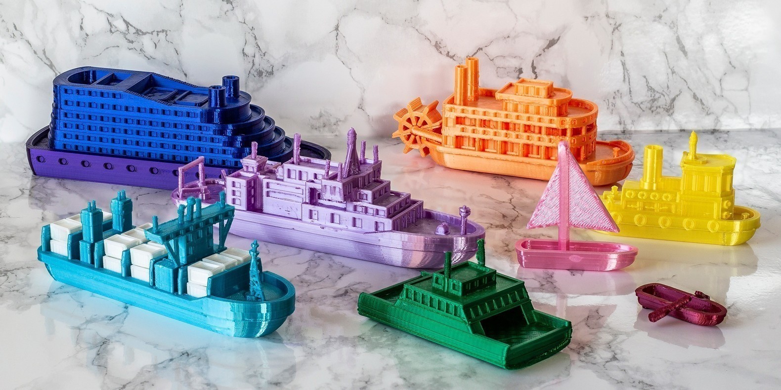 Entdecken Sie in dieser neuen Sammlung von 3D-Modellen alle 3D-Drucker-Dateien zum Thema Boote und Segeln