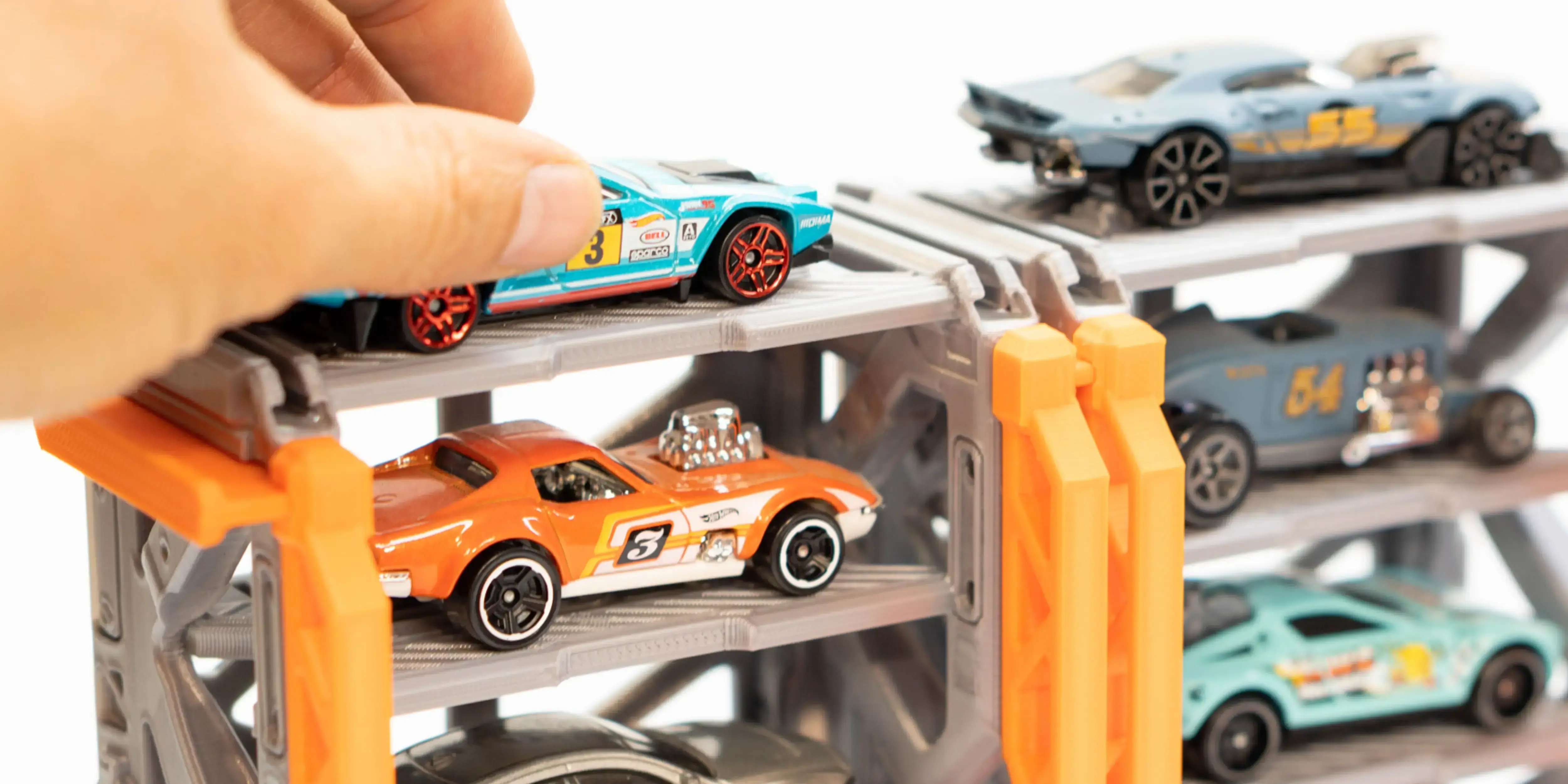 这里是精选的 Hot Wheels 小车和配件 STL 文件，适用于 3D 打印和你的 3D 打印机。