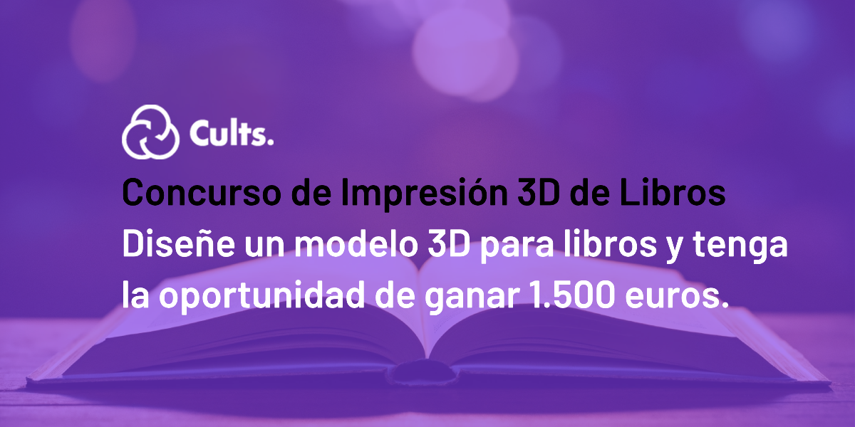 El reto de modelado e impresión 3D sobre libros y accesorios de lectura