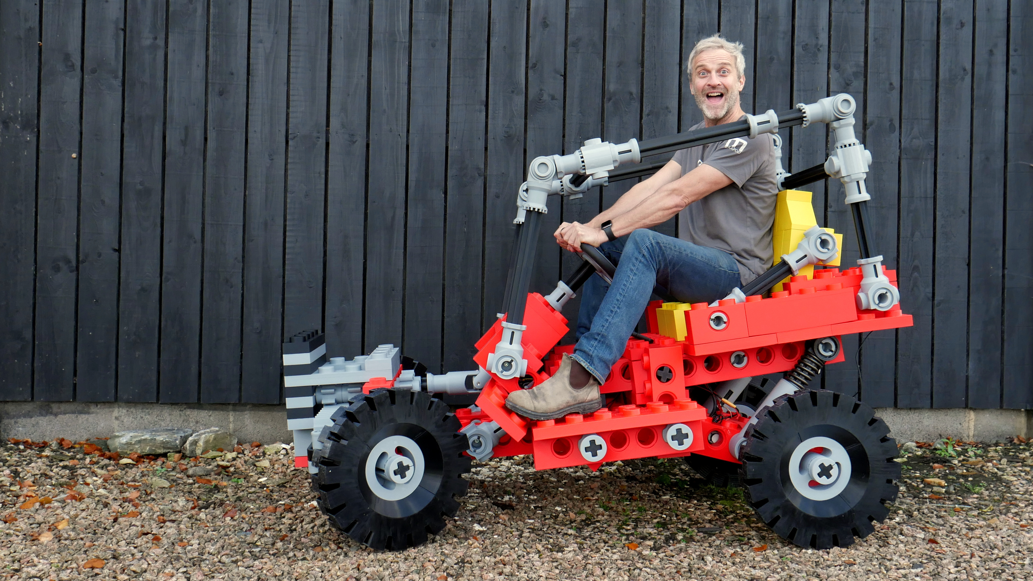 Складные блоки Giant Dune Buggy в масштабе 5x